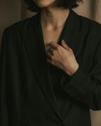 “Christian Dior” 90’s sculpted herringbone chester coat