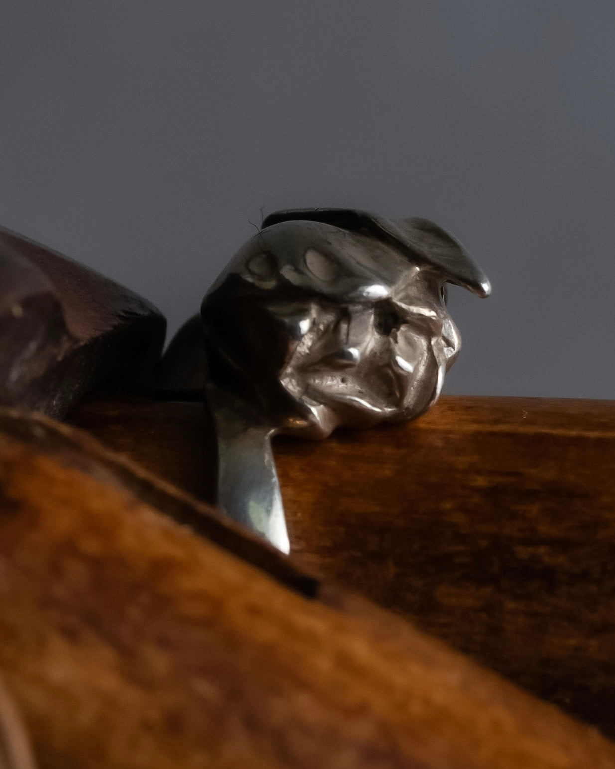 "Tiffany&Co" Sterling silver tulip ring