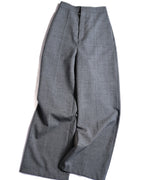 LOEWE by Jonathan Anderson/ High Waisted Beautiful Straight Silhouette Trousers Gray