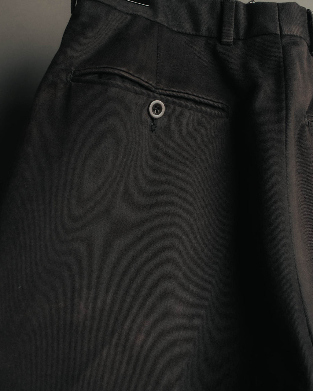 -SPECIAL- "Hermès" 90's-00's Refined cotton trousers
