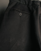 -SPECIAL- "Hermès" 90's-00's Refined cotton trousers