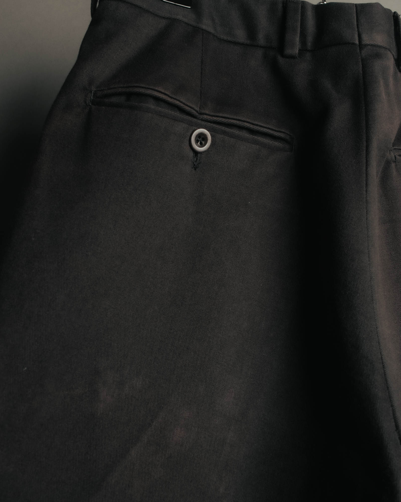 -SPECIAL- "Hermès" 90's-00's Refined cotton trousers