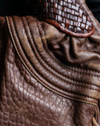 "FENDI" Brown color edition Spy bag