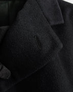 "ARMANI COLLEZIONI" Classic detail cashmere blend long chester coat