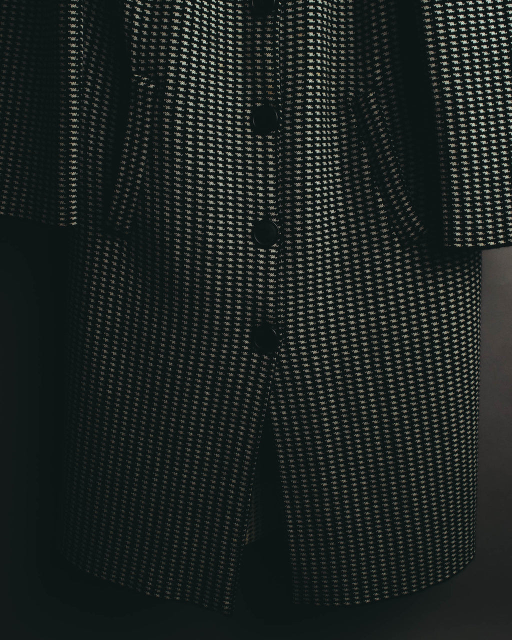 "Christian Dior" 00's Textured wool knit coat