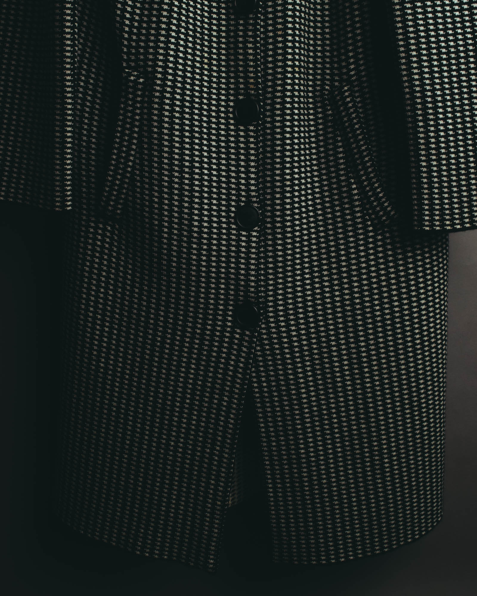 "Christian Dior" 00's Textured wool knit coat