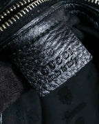 "GUCCI" Bamboo design combination chain shoulder leather bag