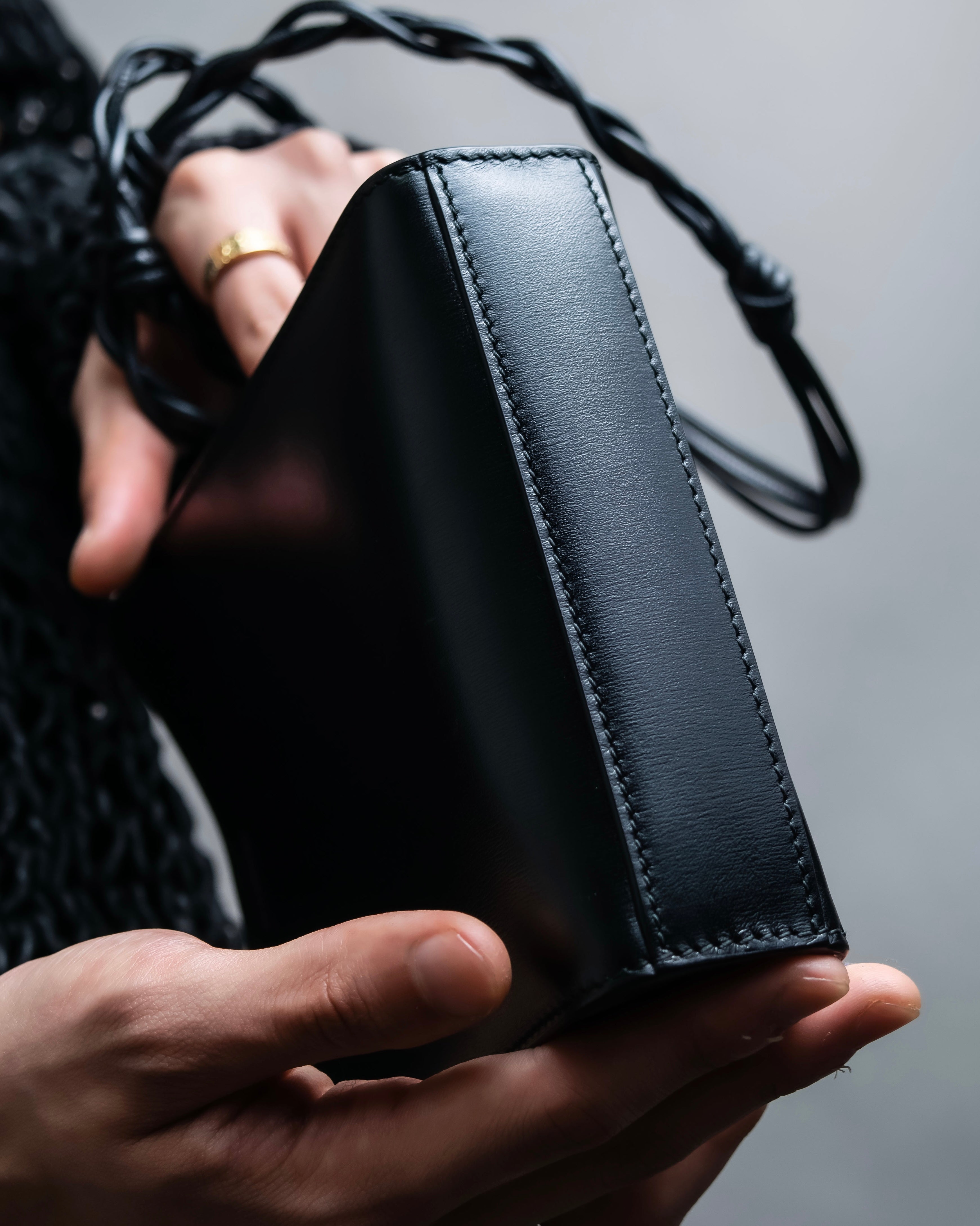 "JIL SANDER" tangle small square shoulder bag