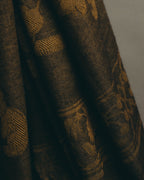 -SPECIAL- “LOEWE” 90’s-00’s Botanical anagram jacquard fringe stole