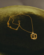 "Louis Vuitton" 2010's Gold-tone chain necklace
