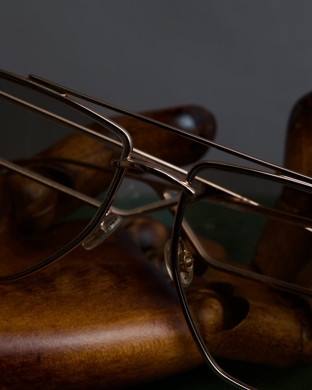 "Christian Dior" Metal acetate combination design sunglasses