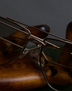 "Christian Dior" Metal acetate combination design sunglasses