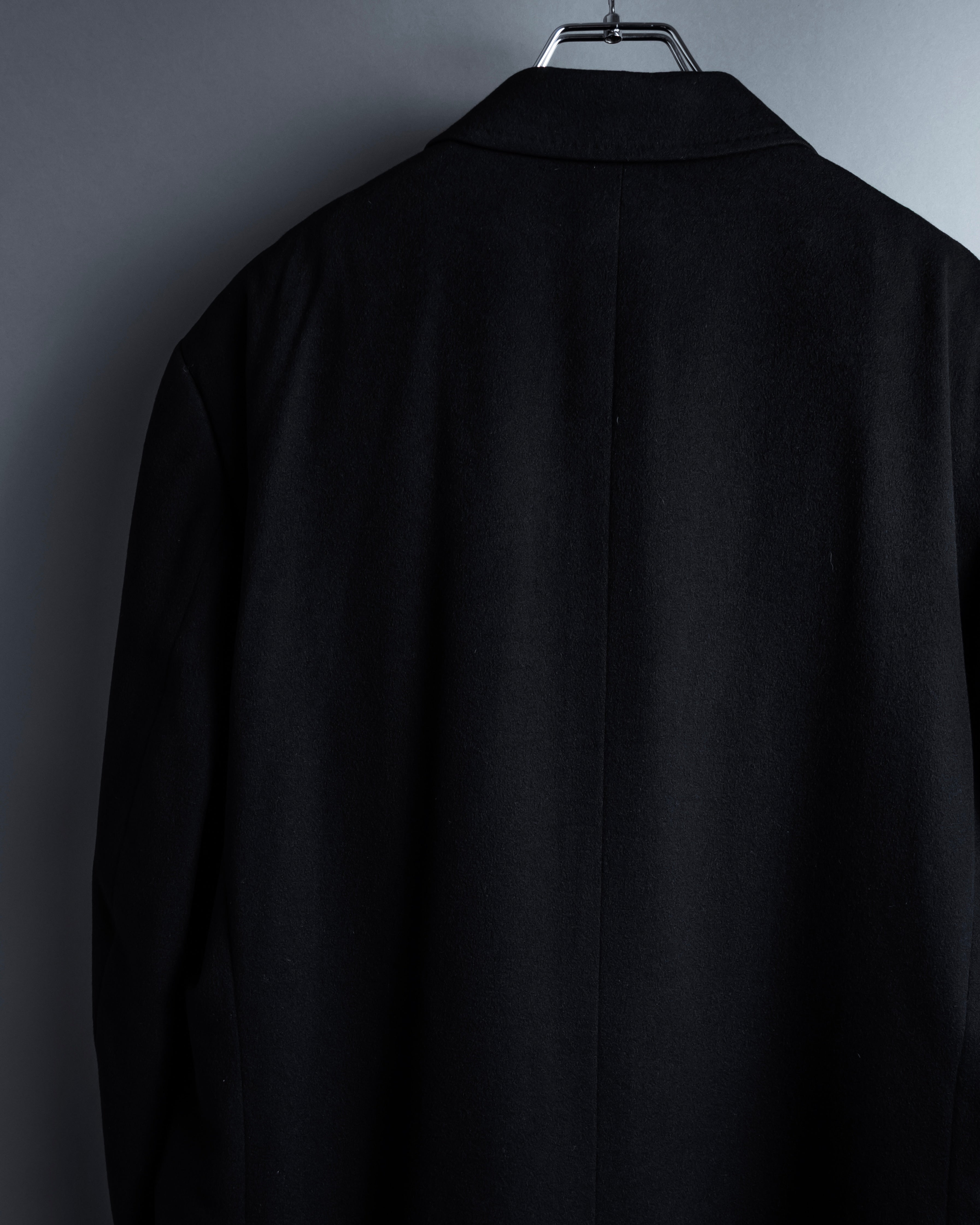 "Ermenegildo Zegna" Drapey finish 100% cashmere cloth chester coat