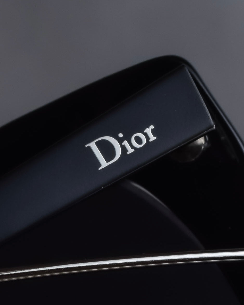 "Christian Dior" Metal frame layered cat-eye sunglasses