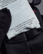 "GUCCI" Michele period tiger embroidery silk necktie