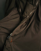 -SPECIAL- "ISSEY MIYAKE MEN" 80's Sculptural padded parachute long coat