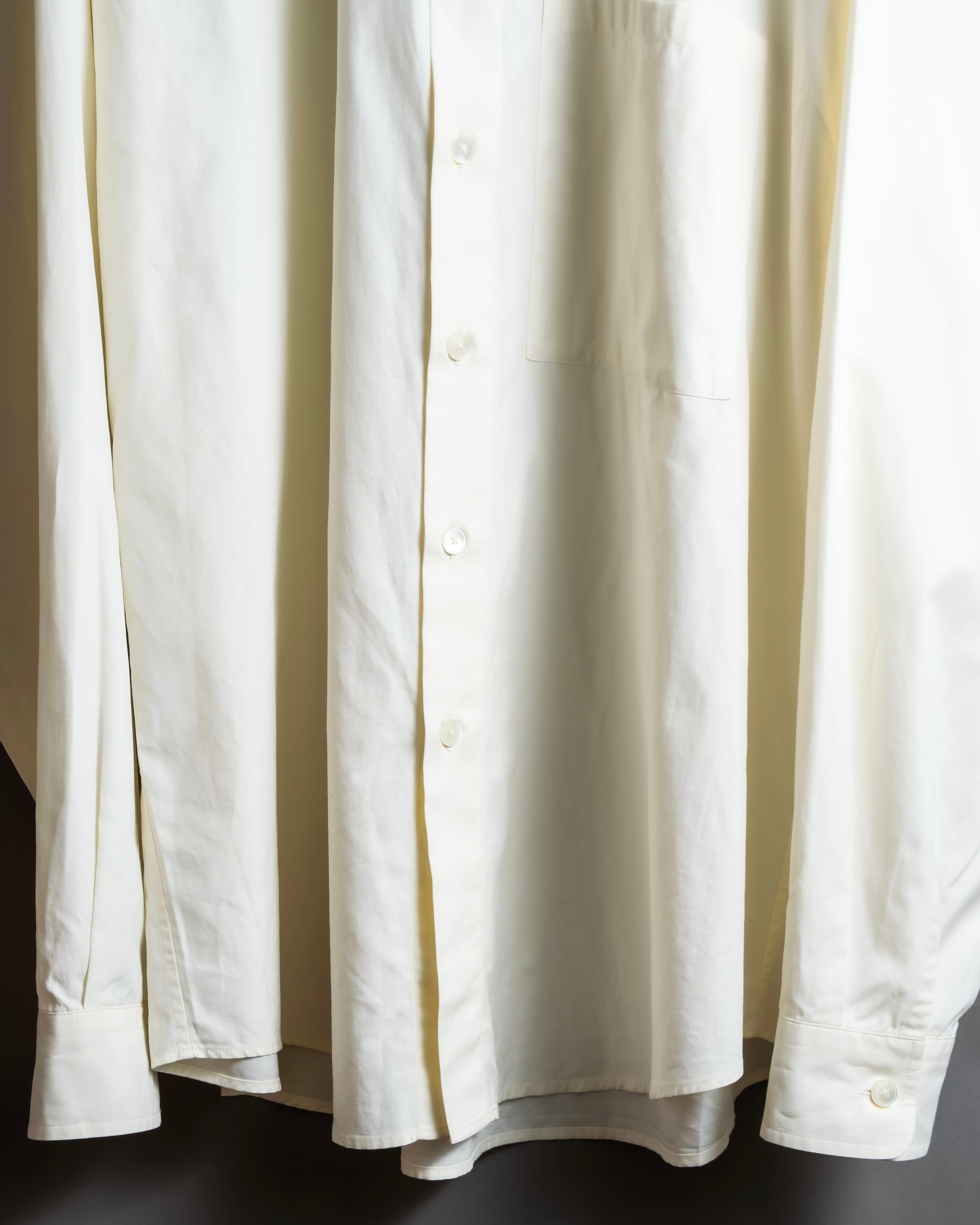 "AURALEE" Oversized, high quality cotton shirt