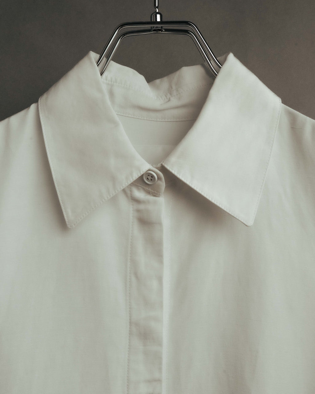 “JIL SANDER” Late 10’s-early 20’s Half-buttoned long shirt dress