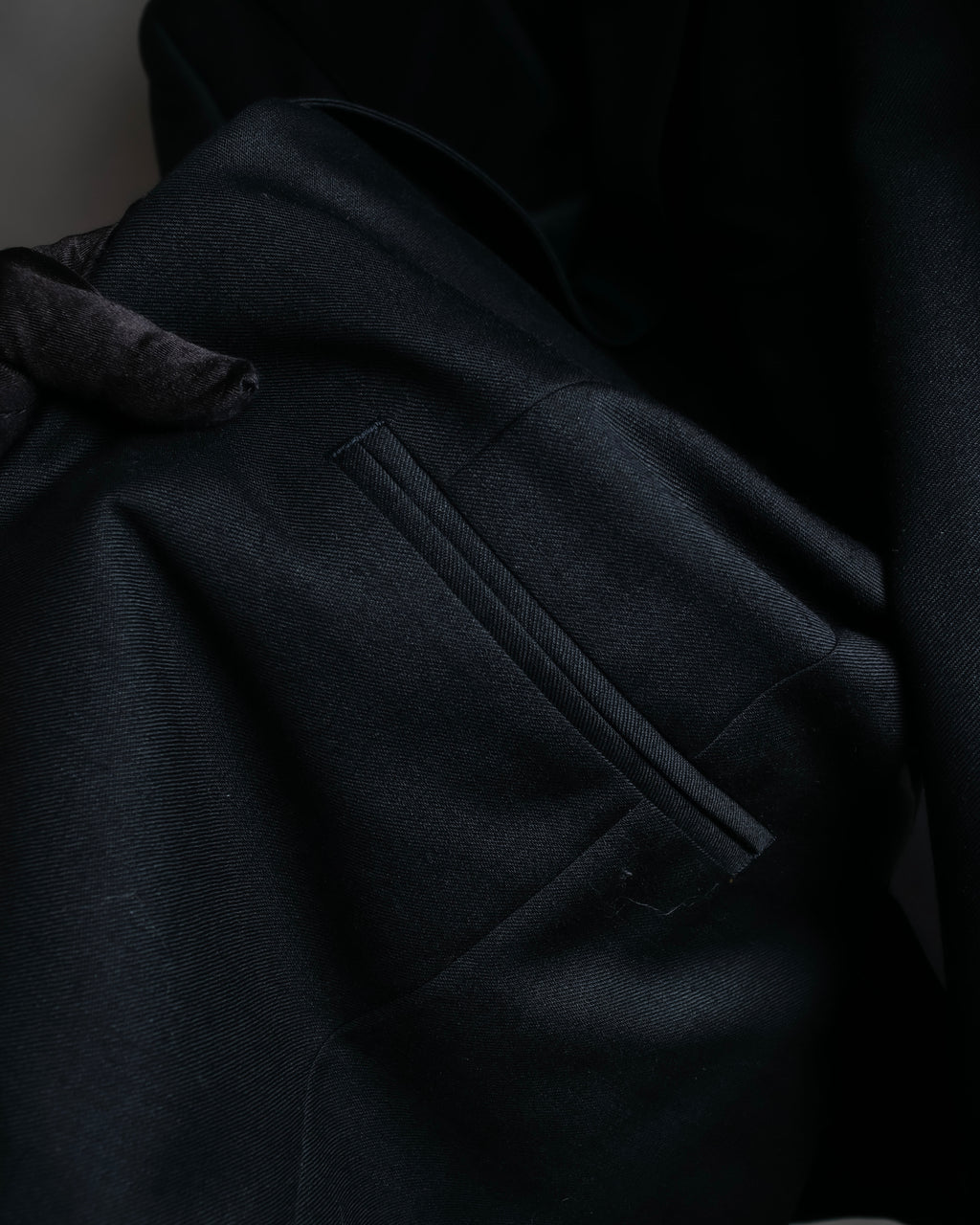 "BURBERRYS" Mohair mix classical tailored three-piece suit