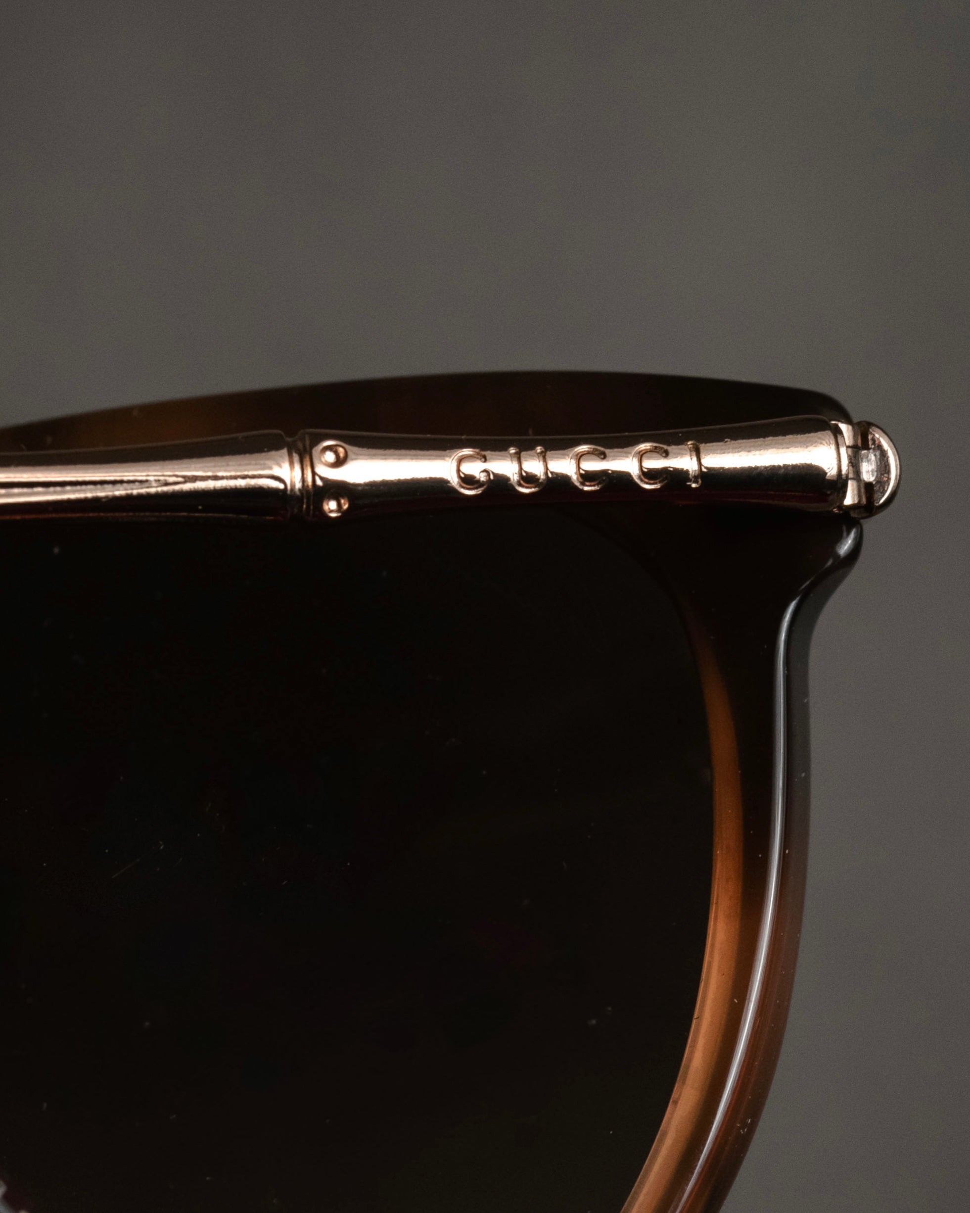 GUCCI - Bamboo Temple Bio-Based Sunglasses - Brown - Eco-Friendly