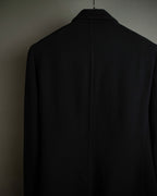 "GUCCI" Three-dimensional lapel design draped tailored jacket