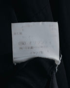 "ANN DEMEULEMEESTER" 90年代-00年代 流体人造丝原羊毛定制夹克