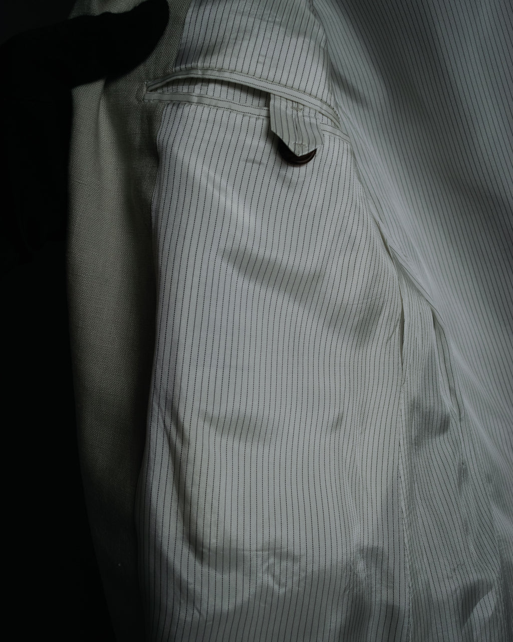 “PRADA” 10’s Linen tailored suit set