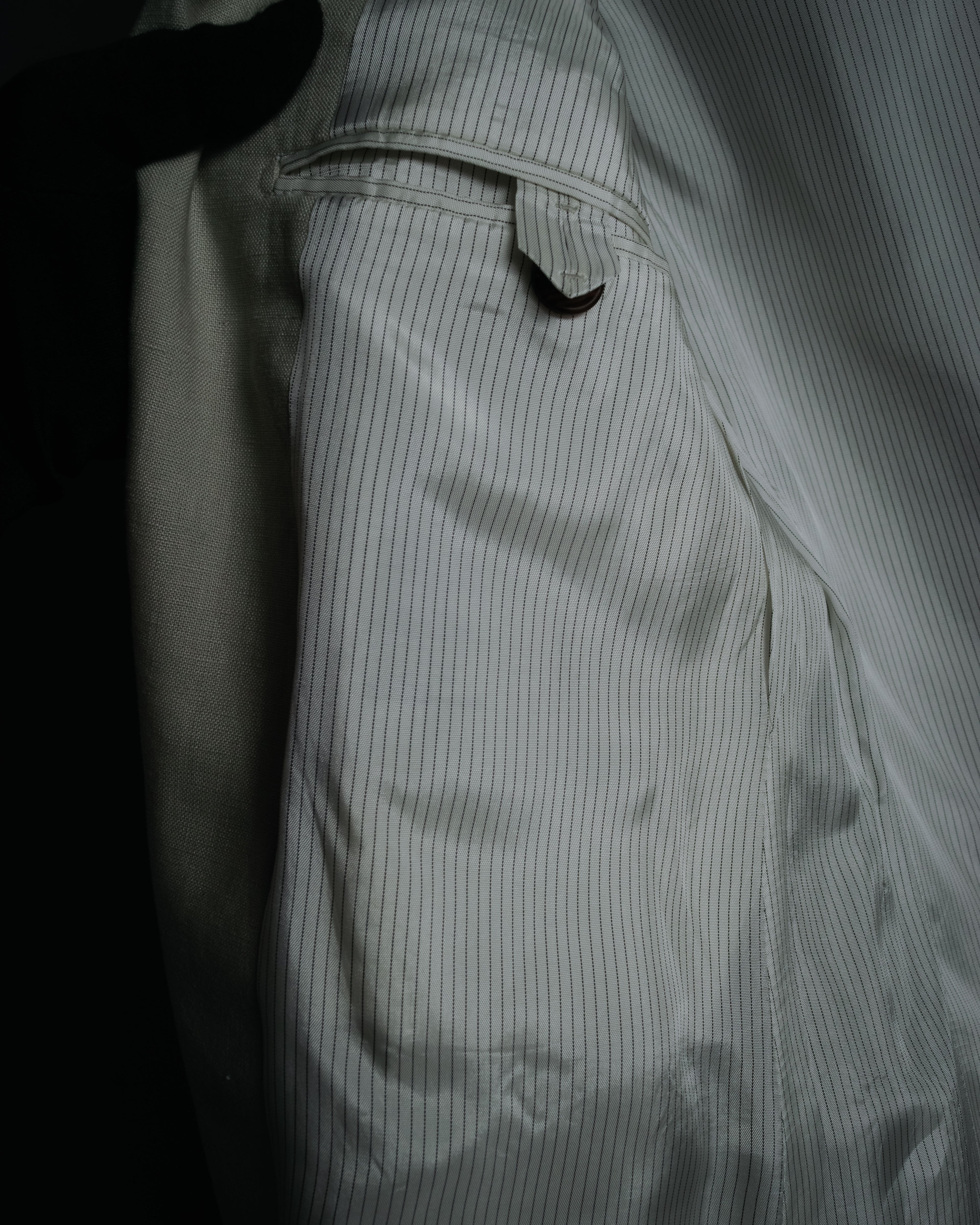 “PRADA” 10’s Linen tailored suit set