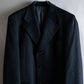 "GIANNI VALENTINO" 100% cashmere oversized chesterfield coat