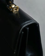 "Salvatore Ferragamo" Gancini motif leather hand bag