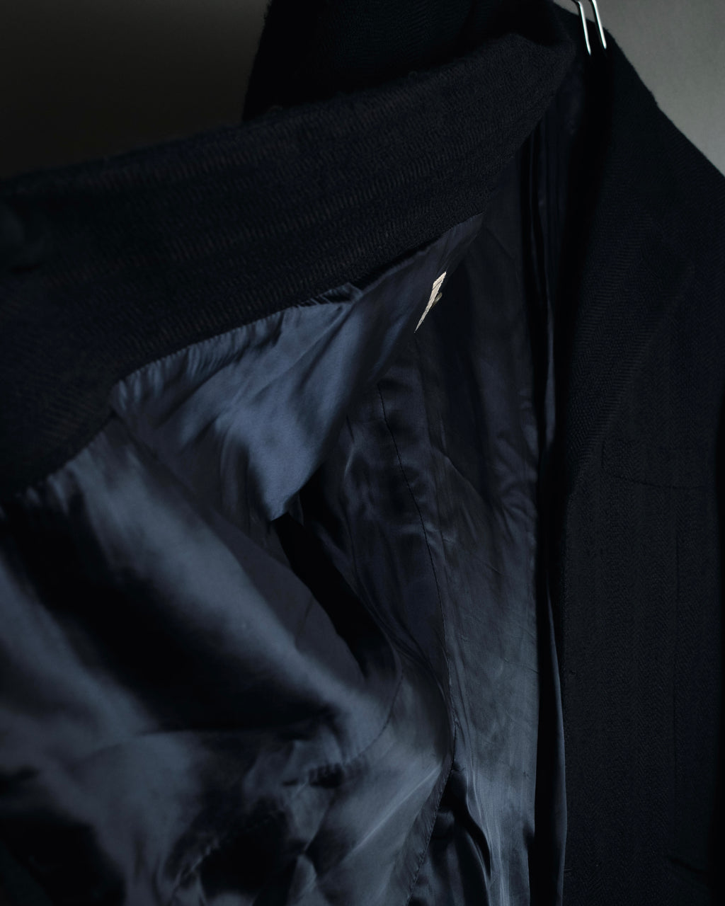 "HERMES" 90’s cashmere blend heritage vip limited tailored jacket