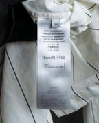 "STELLA McCARTNEY" 18SS Drag queen graphic design stripe shirt