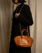 "Ralph Lauren" Metal stud design 2-way leather bag