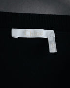 "Chloe" 2020 Lace-trimmed v-neck knit top