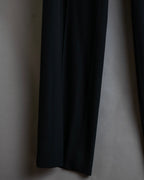 "BALENCIAGA" Beautiful draped full-length slacks