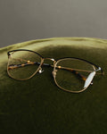 “Yohji Yamamoto” 2019-2021 Y motif browline optical glasse