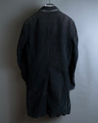 "BURBERRY" Garment dyed faded hunting design coat