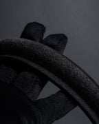 "CELINE" Losange design suede combination bag