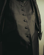 "CELINE" 00's Embellished silk coat