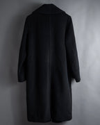 "Max Mara" 90''s-00's Actress collar design long coat