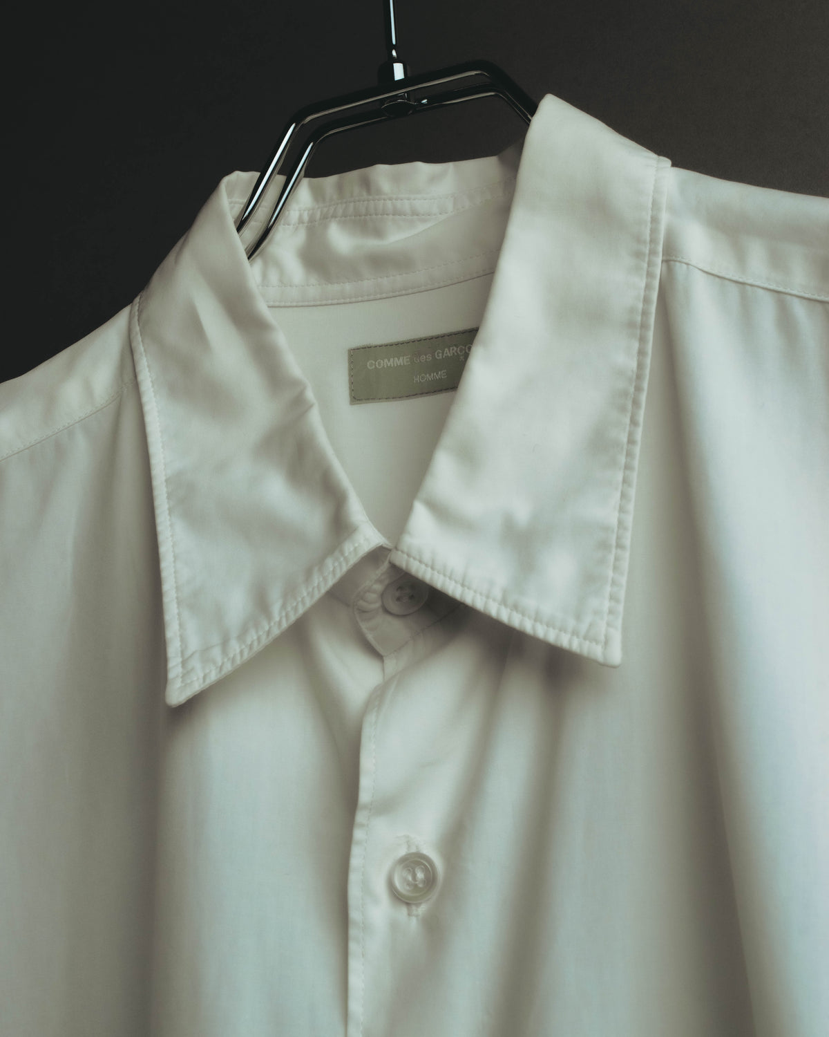 "COMME des GARÇONS HOMME" 90's-00's Patchwork long-sleeve shirt