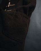 "COMME des GARCONS HOMME"
13AW Wool duffle coat with hood and toggle closures