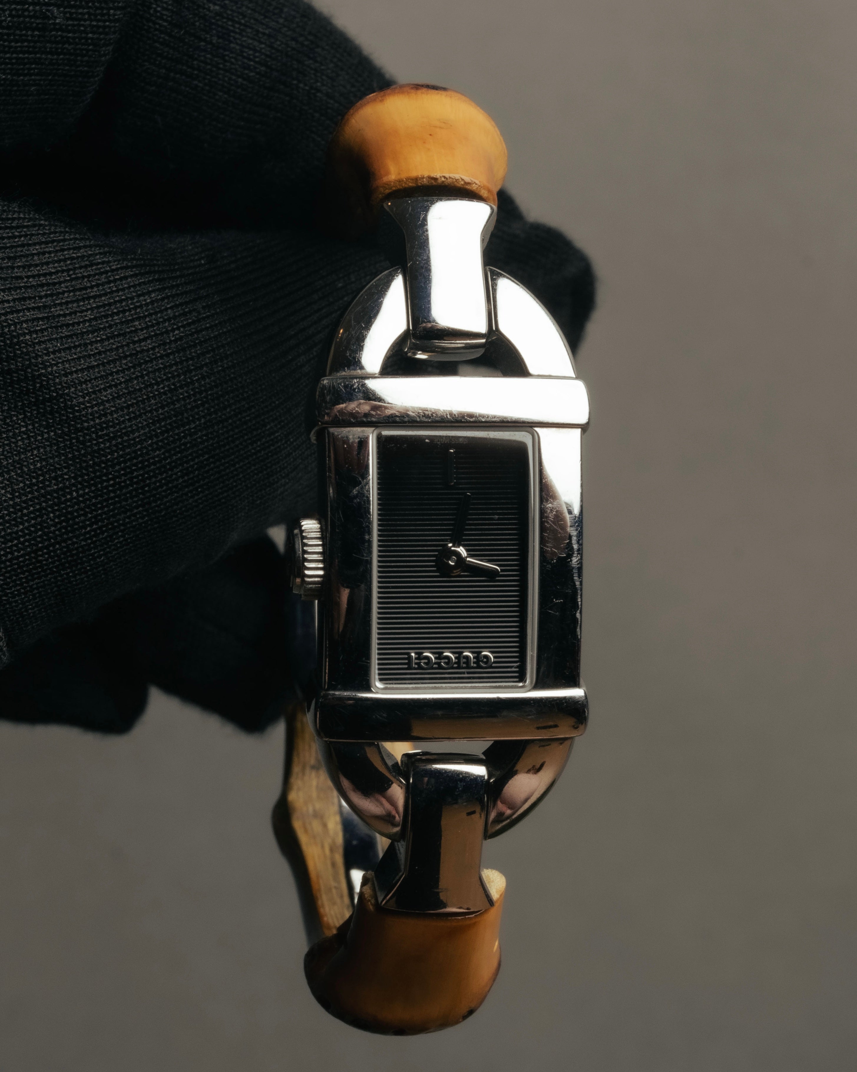 “GUCCI“ 00’s Bamboo bangle watch