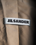 -SPECIAL- "JIL SANDER"
90’s-00’s Architectural cotton velvet belted coat
