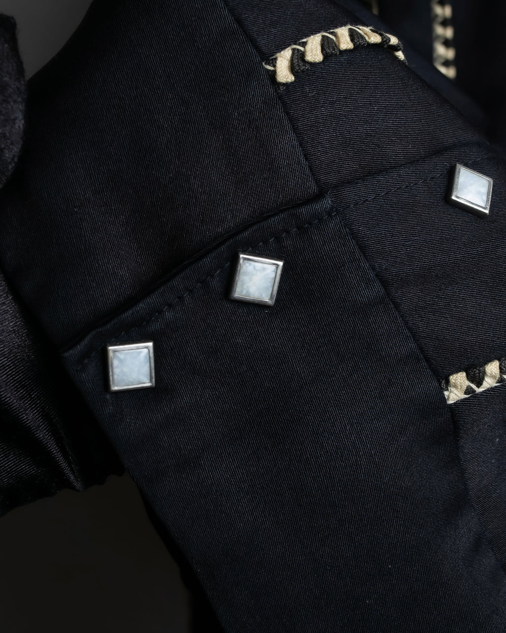 "Vintage Western detail shirt jacket"