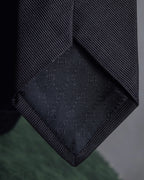 "GUCCI" Michele period tiger embroidery silk necktie