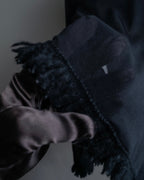 “Jean Paul Gautier” Fringe detailed  asymmetry shear top