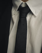 –SPECIAL– “Saint Laurent“ 2010’s-20’s Tonal dot narrow tie