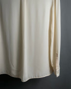 "VALENTINO" Gathered detail ribbon bow tie pullover