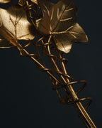 "KENZO" Botanical ivy bouquet brooch